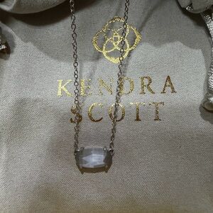 Kendra Scott Silver Ever necklace